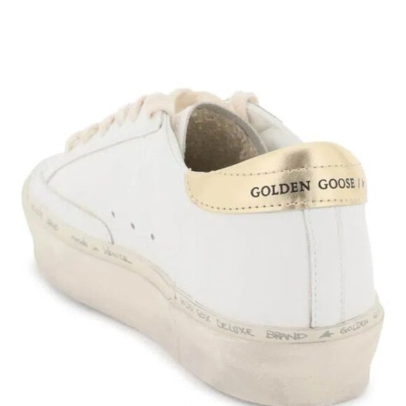 NWT Golden Goose High Star Sneakers in Silver Glitter - Picture 9 of 12